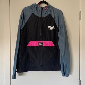 Black grey and pink VS windbreaker